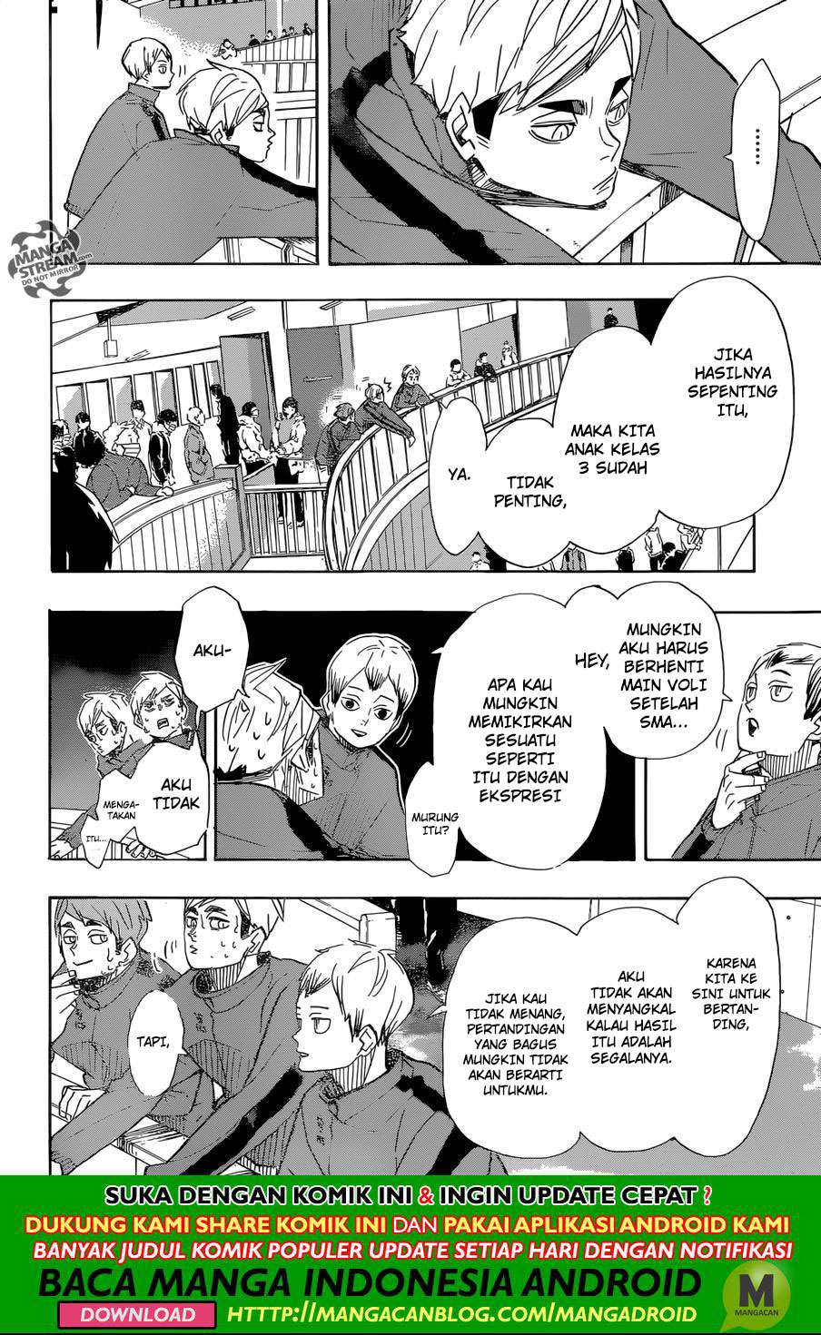 Haikyuu!! Chapter 368 - halaman 8