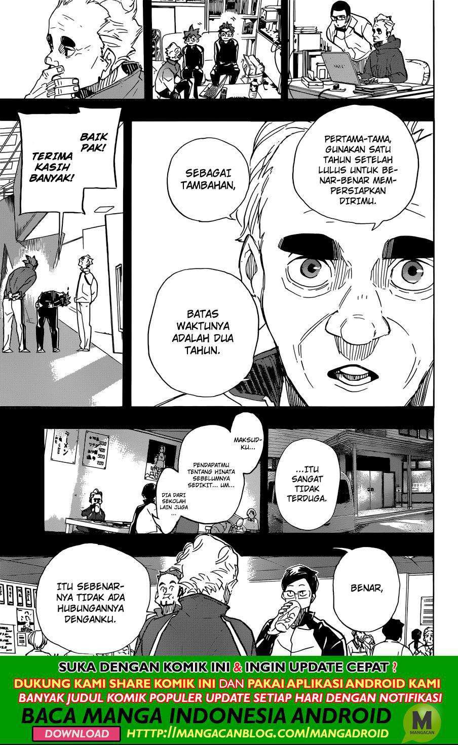 Haikyuu!! Chapter 370 - halaman 12