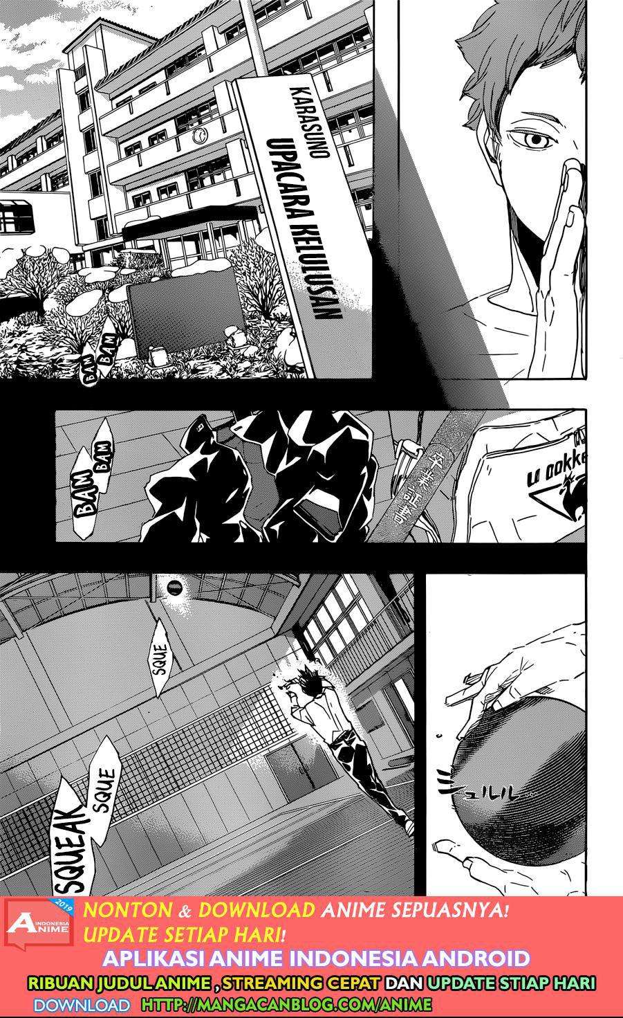 Haikyuu!! Chapter 370 - halaman 16