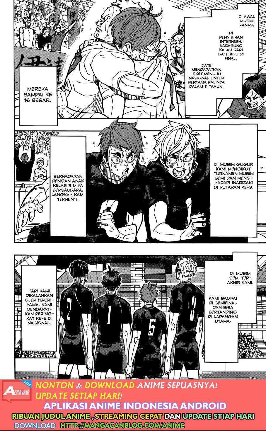 Haikyuu!! Chapter 370 - halaman 3