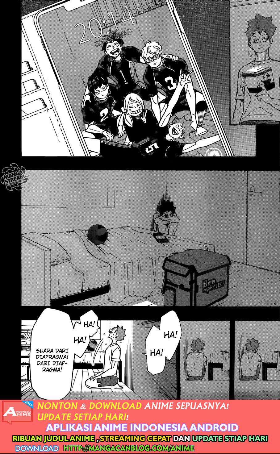 Haikyuu!! Chapter 371 - halaman 14