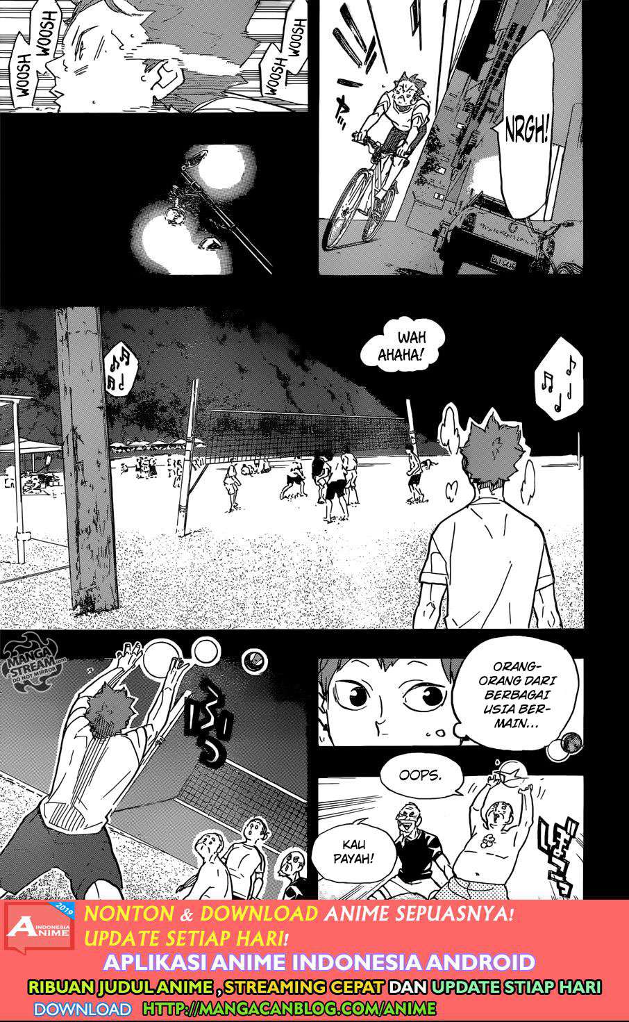 Haikyuu!! Chapter 371 - halaman 15