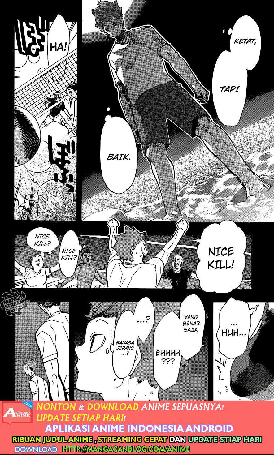 Haikyuu!! Chapter 371 - halaman 18