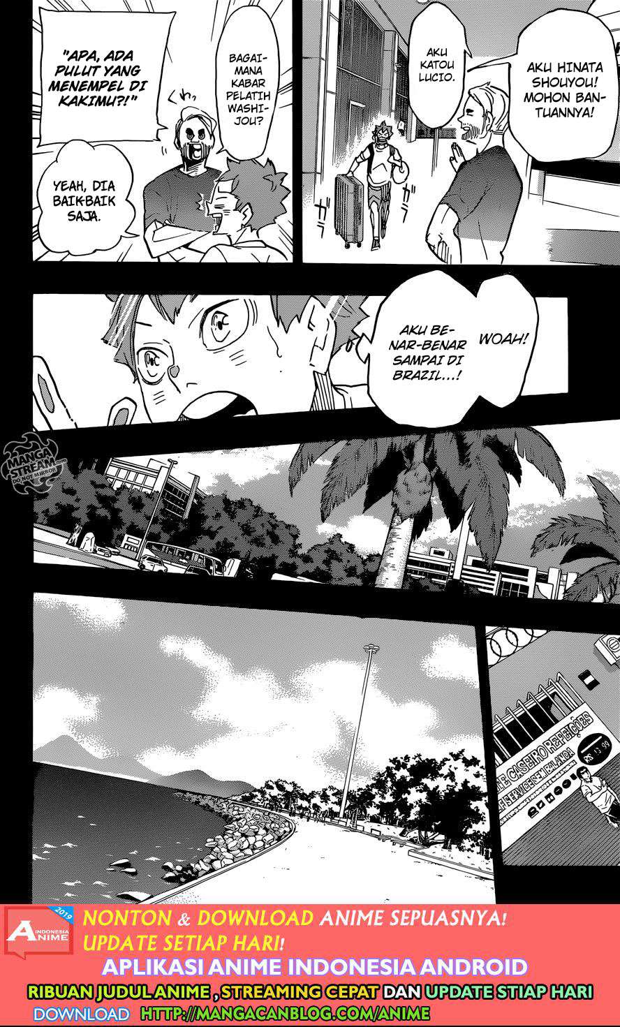 Haikyuu!! Chapter 371 - halaman 6