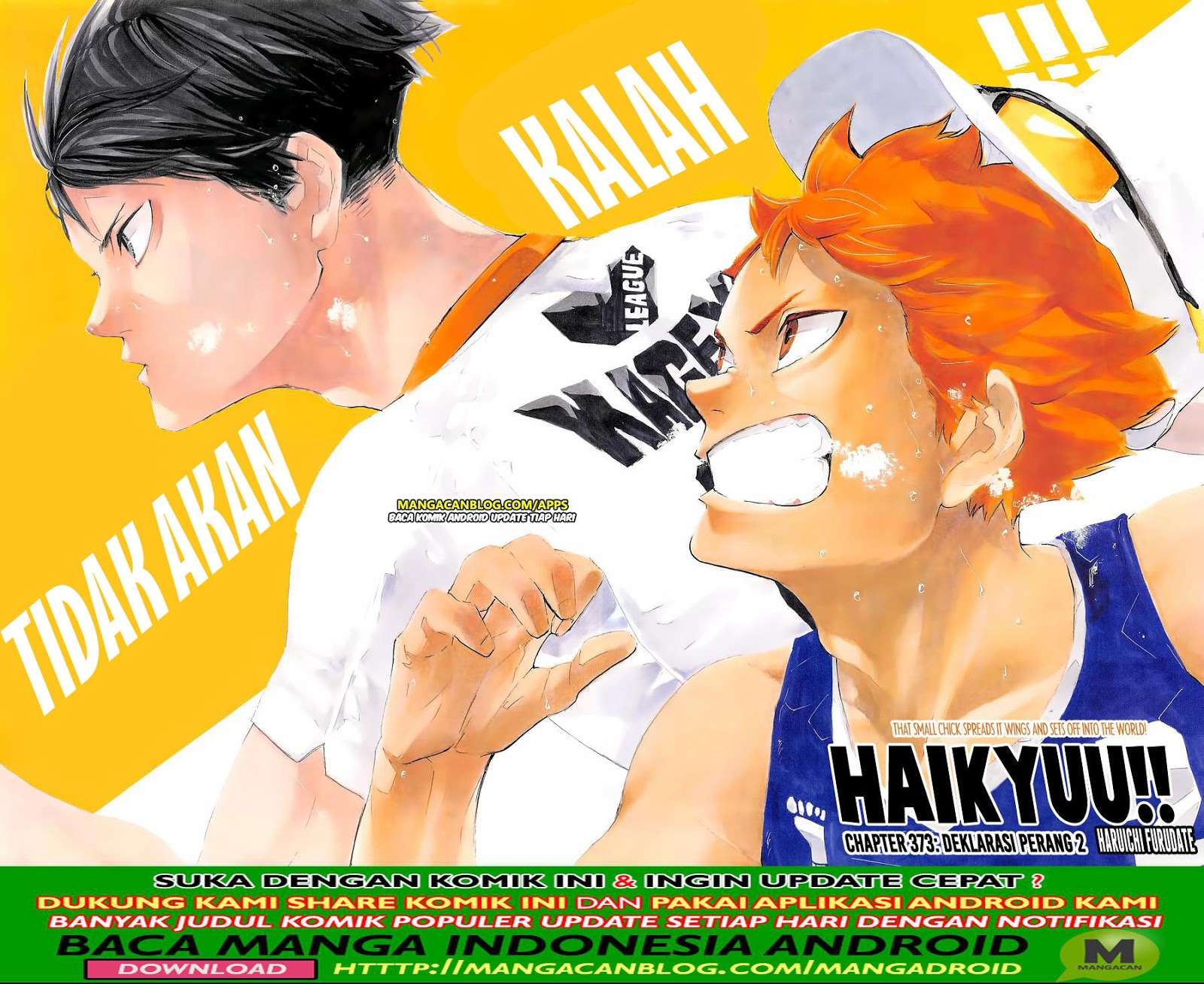 Haikyuu!! Chapter 373 - halaman 2