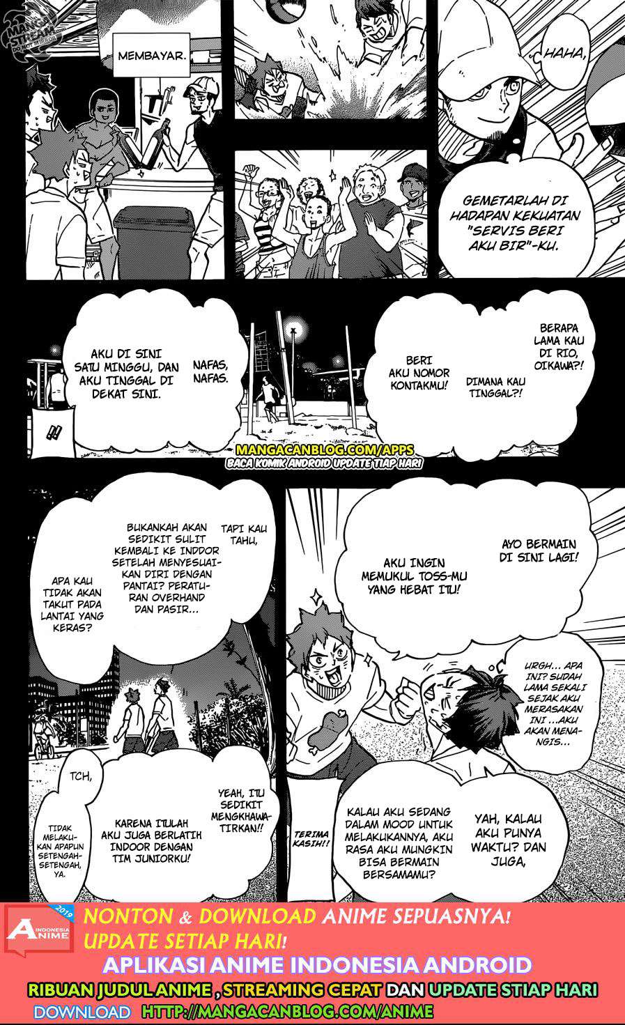 Haikyuu!! Chapter 373 - halaman 8