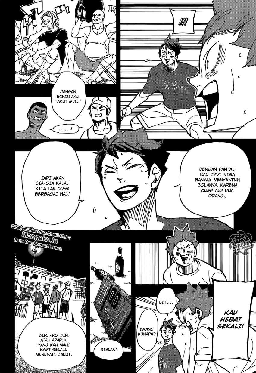 Haikyuu!! Chapter 374 - halaman 8