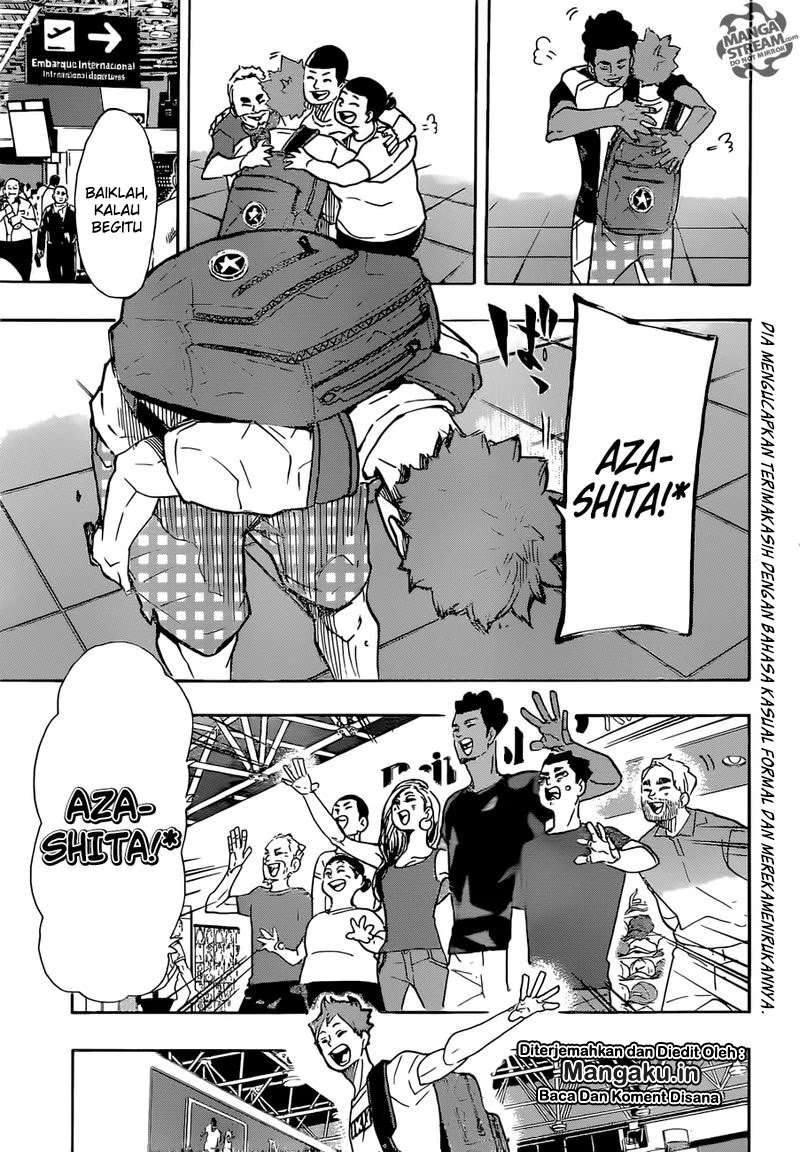 Haikyuu!! Chapter 377 - halaman 15