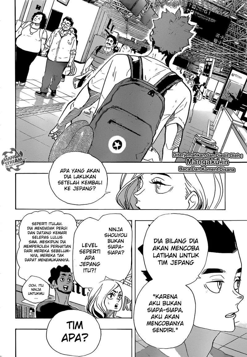 Haikyuu!! Chapter 377 - halaman 16