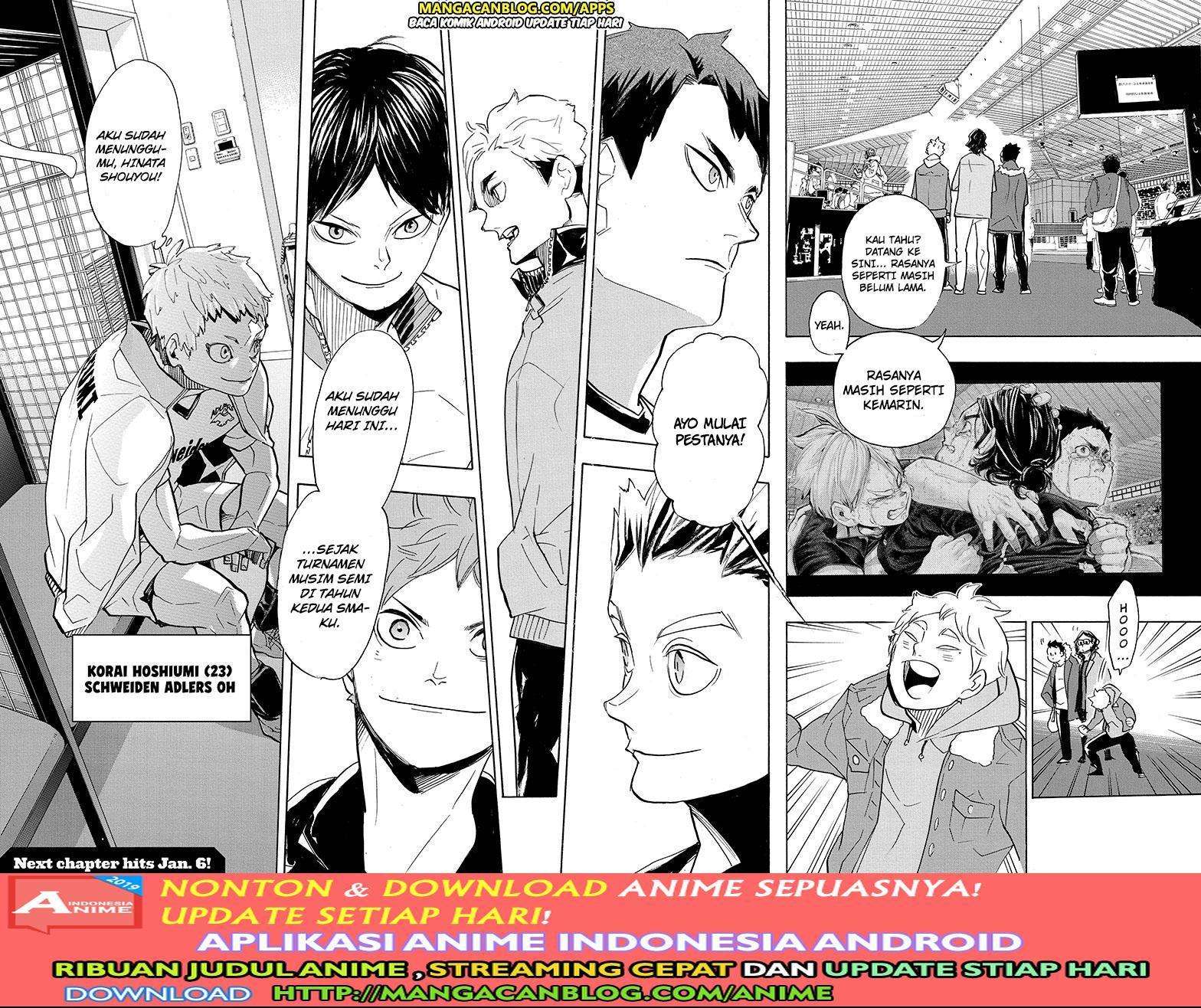 Haikyuu!! Chapter 378 - halaman 17