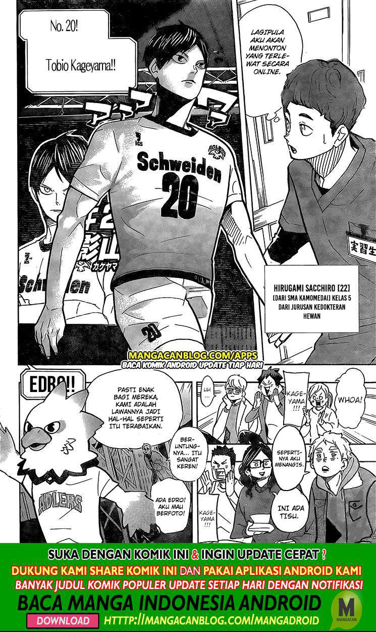 Haikyuu!! Chapter 379 - halaman 14