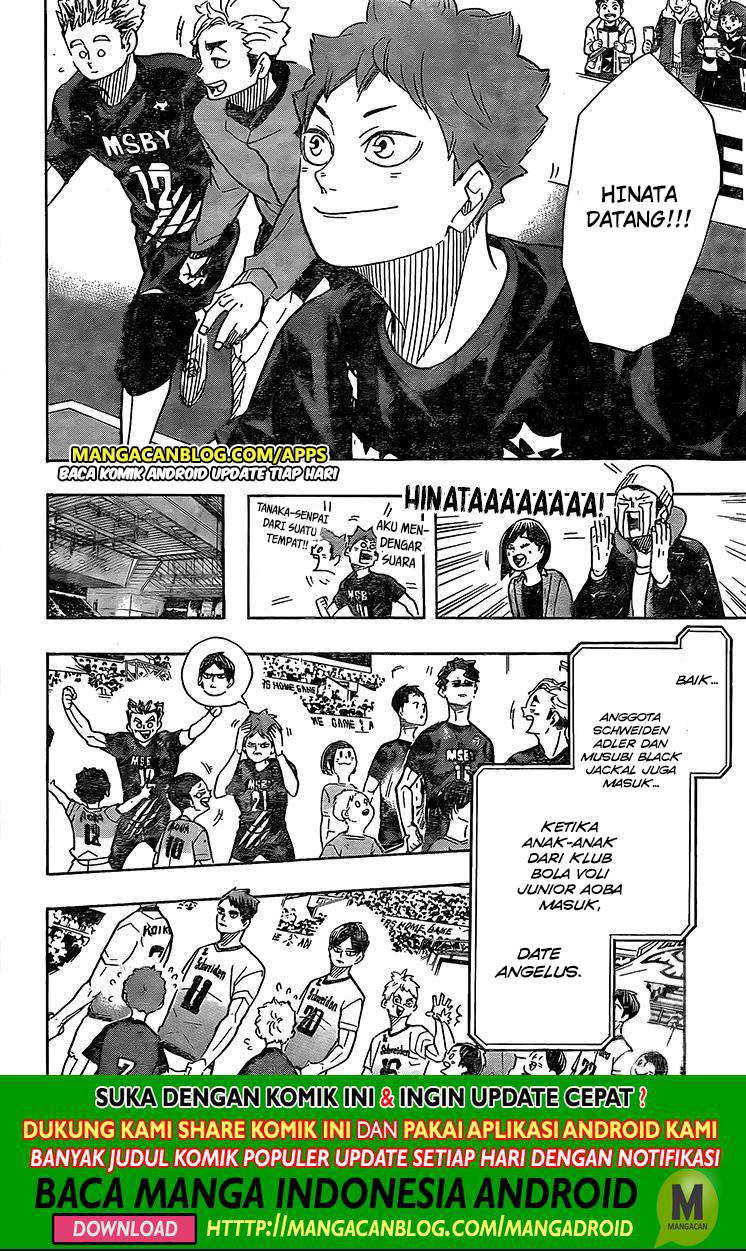 Haikyuu!! Chapter 379 - halaman 16