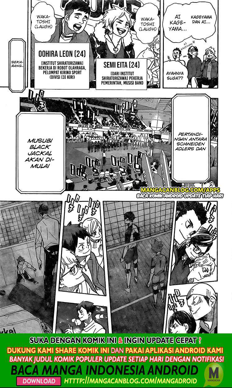 Haikyuu!! Chapter 379 - halaman 17