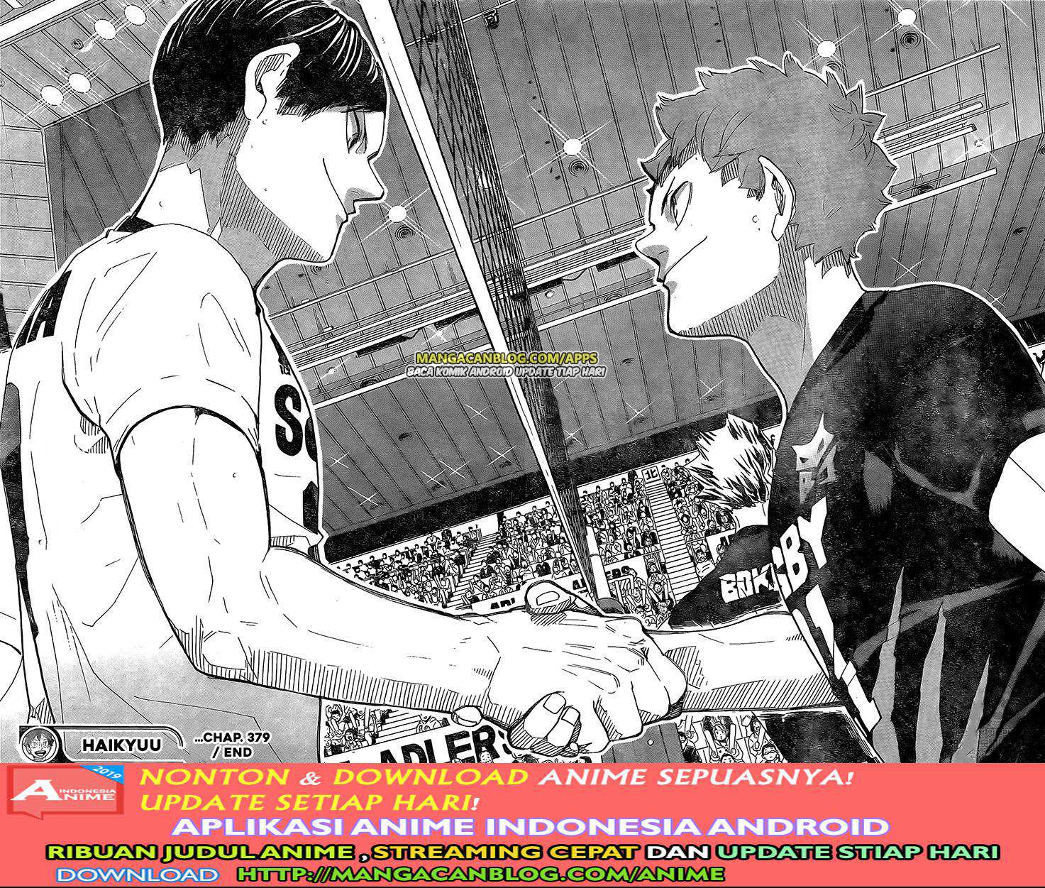 Haikyuu!! Chapter 379 - halaman 18