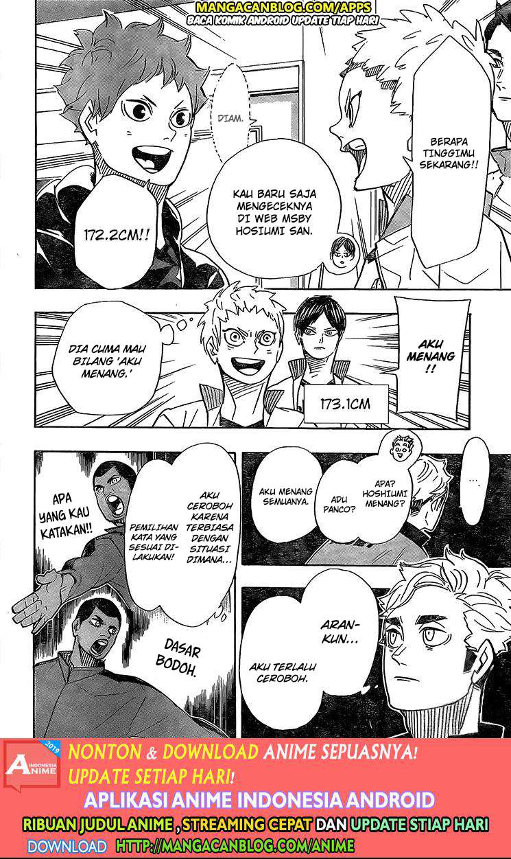 Haikyuu!! Chapter 379 - halaman 6