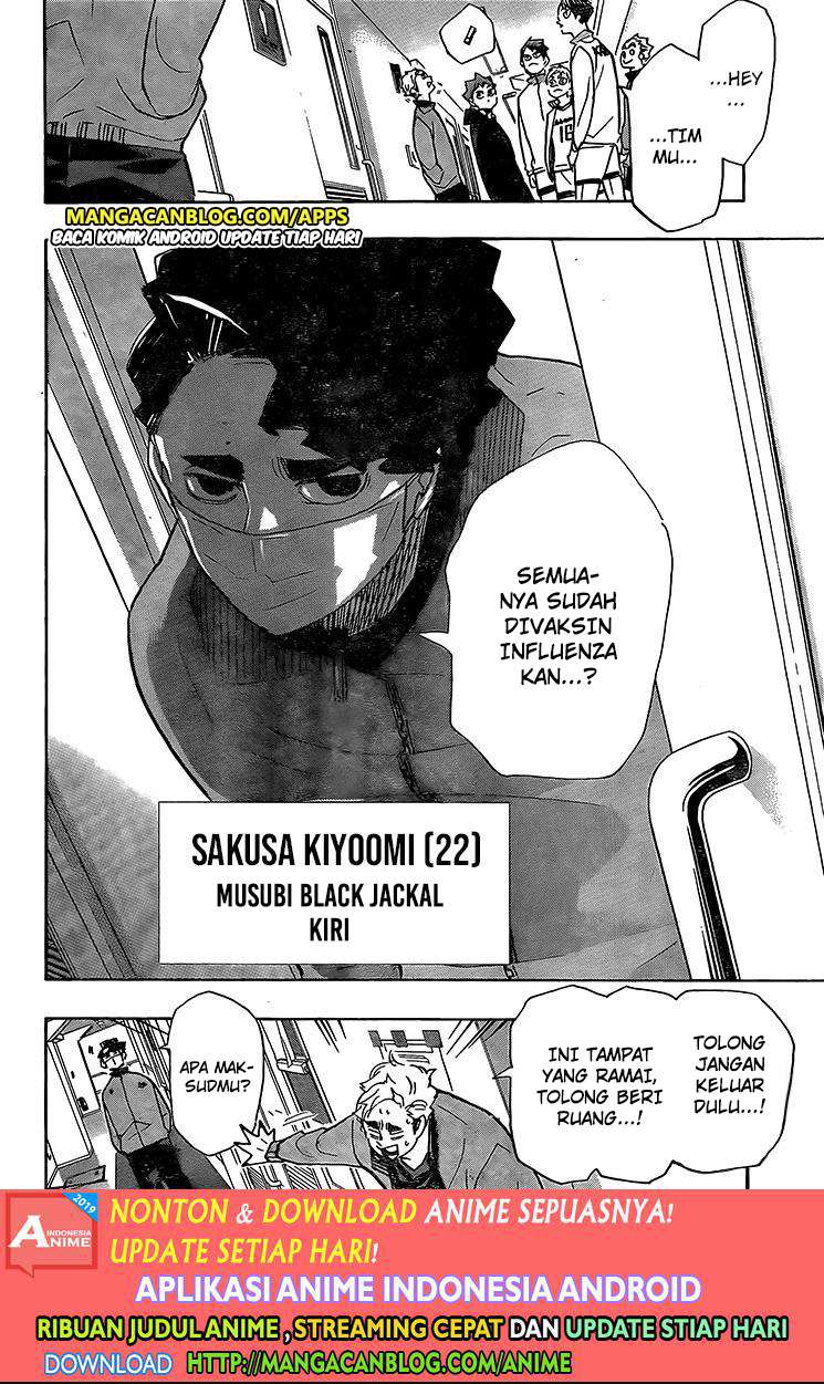 Haikyuu!! Chapter 379 - halaman 8