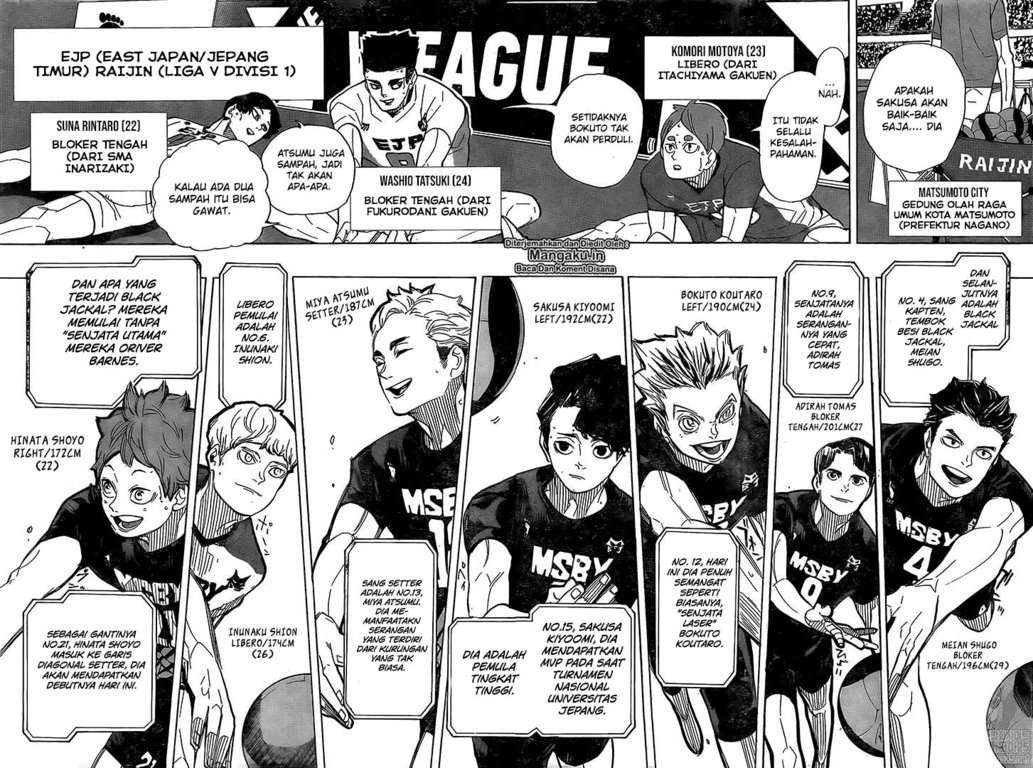 Haikyuu!! Chapter 380 - halaman 6