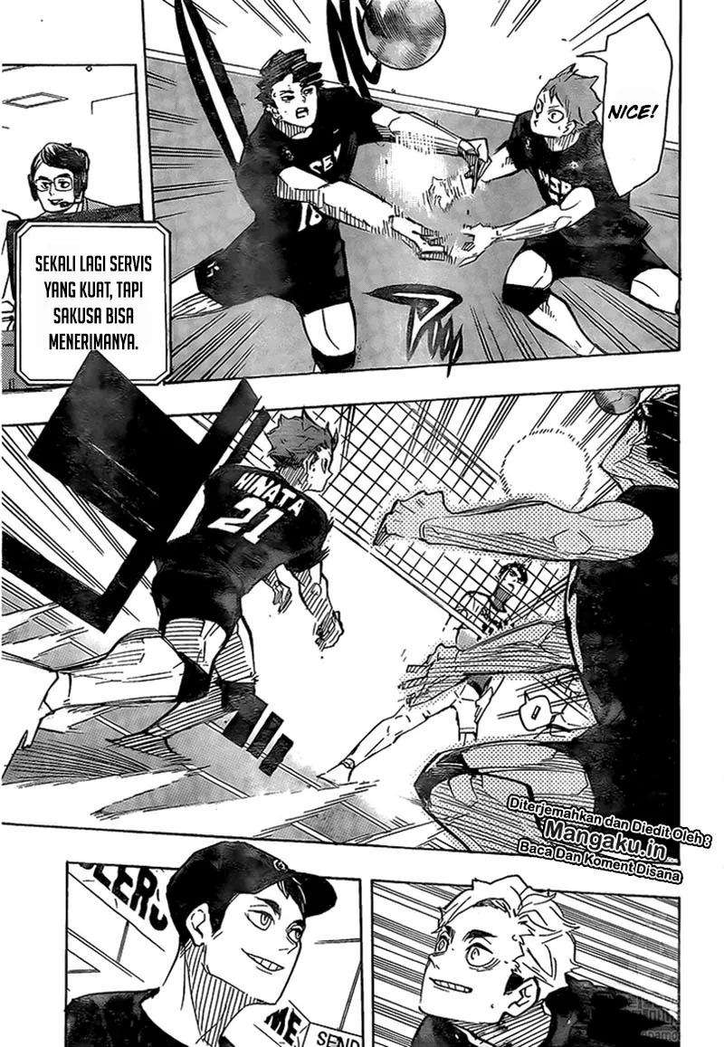 Haikyuu!! Chapter 381 - halaman 10