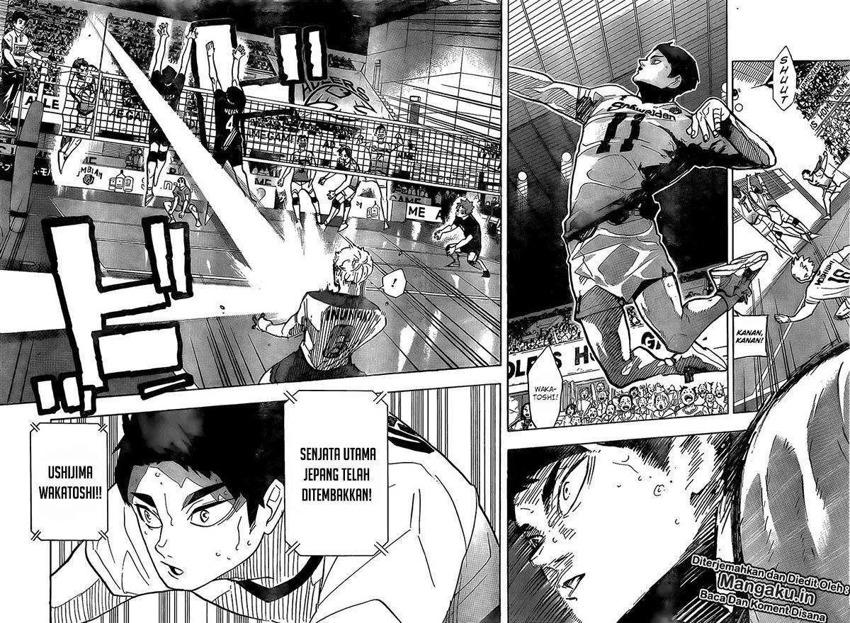 Haikyuu!! Chapter 382 - halaman 8