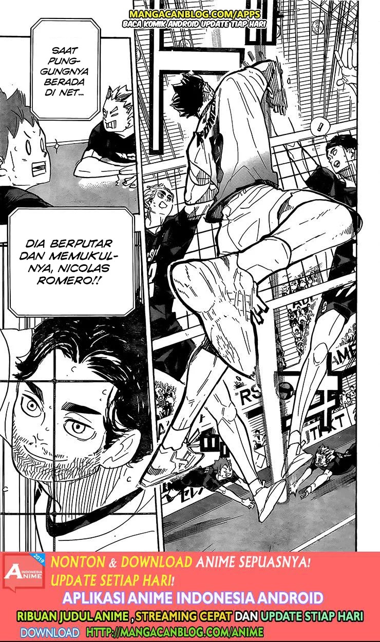 Haikyuu!! Chapter 383 - halaman 10