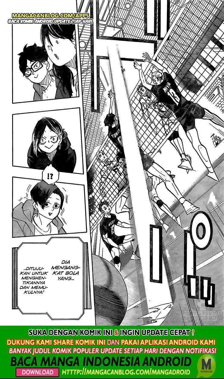 Haikyuu!! Chapter 383 - halaman 14