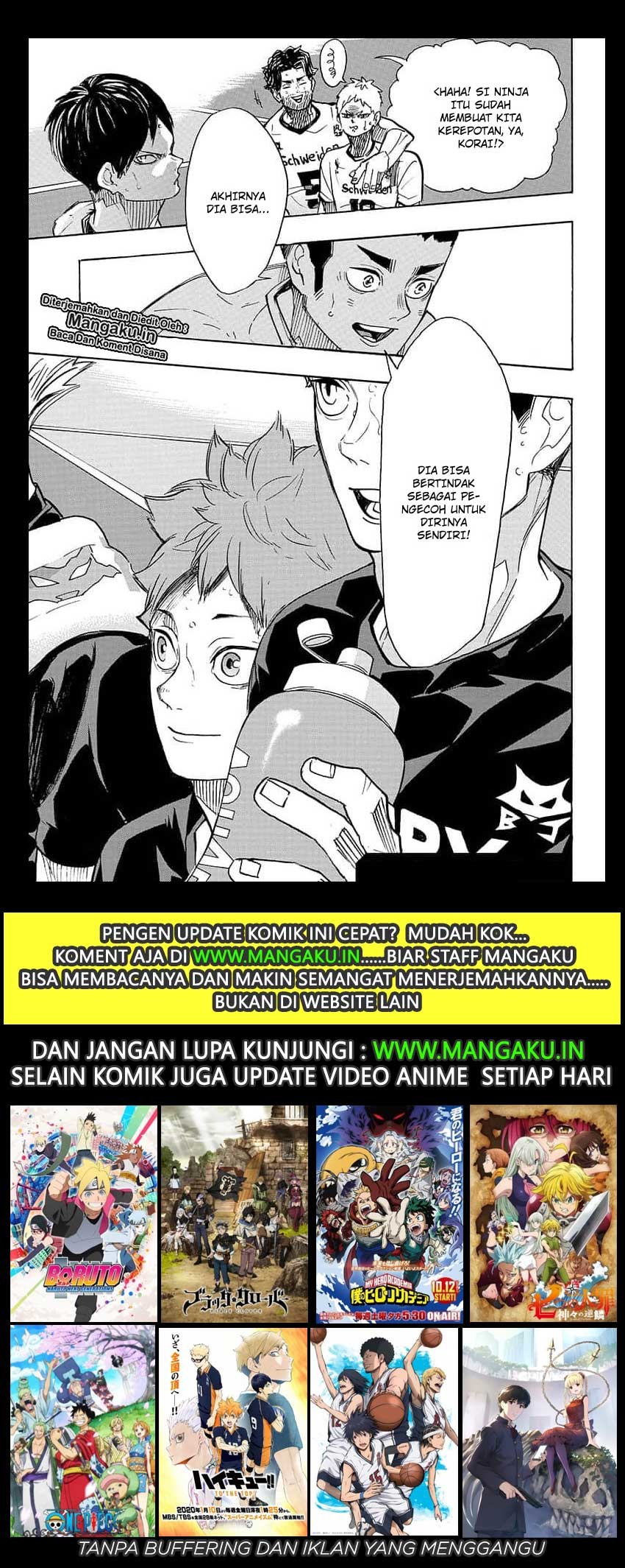 Haikyuu!! Chapter 384 - halaman 16