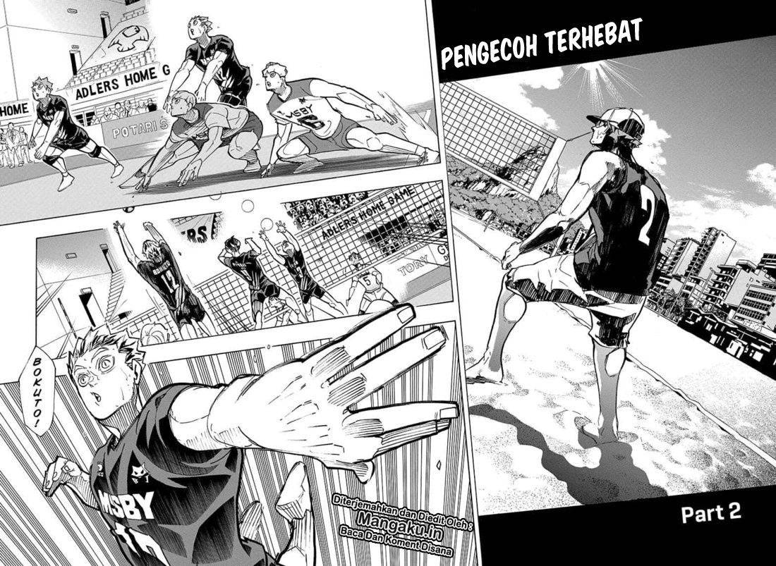 Haikyuu!! Chapter 384 - halaman 3