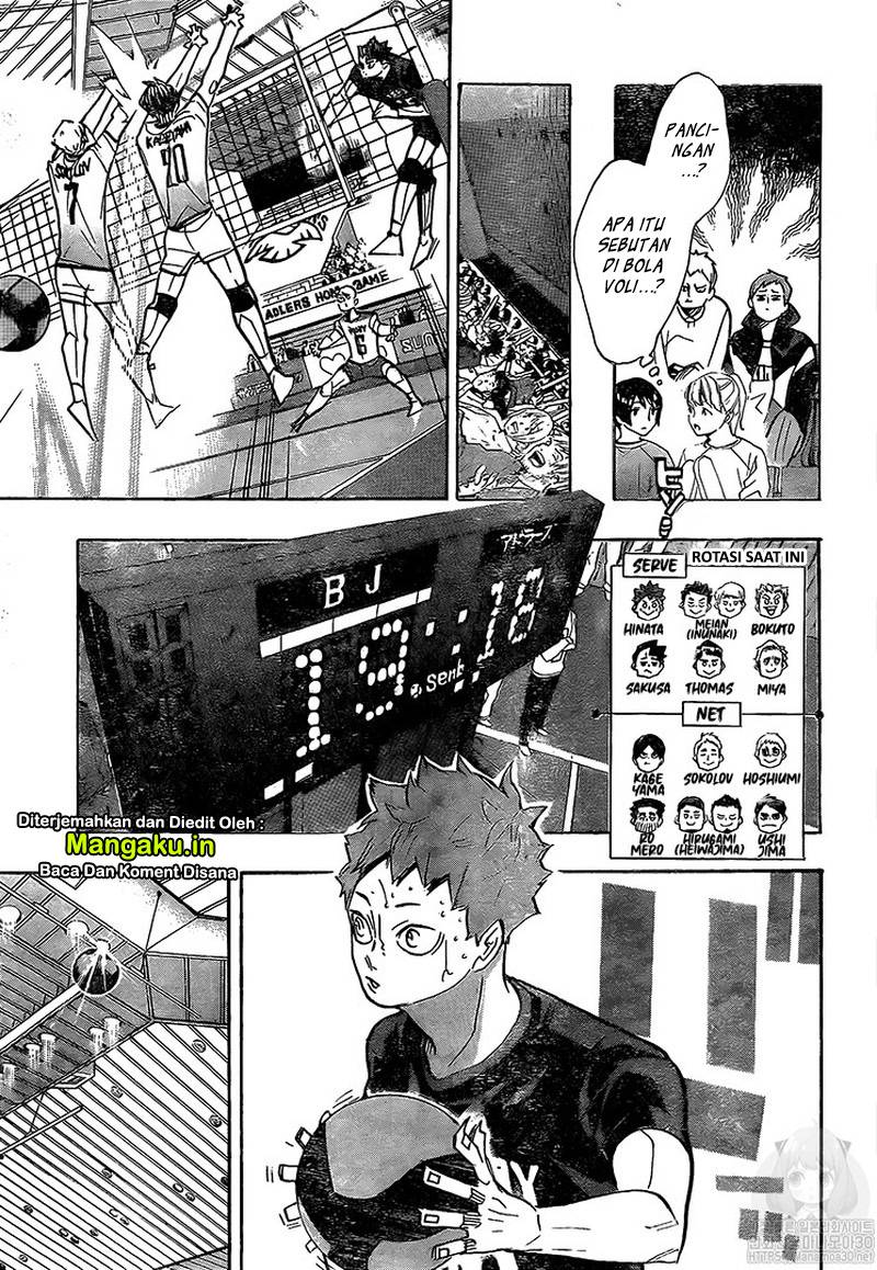 Haikyuu!! Chapter 385 - halaman 11