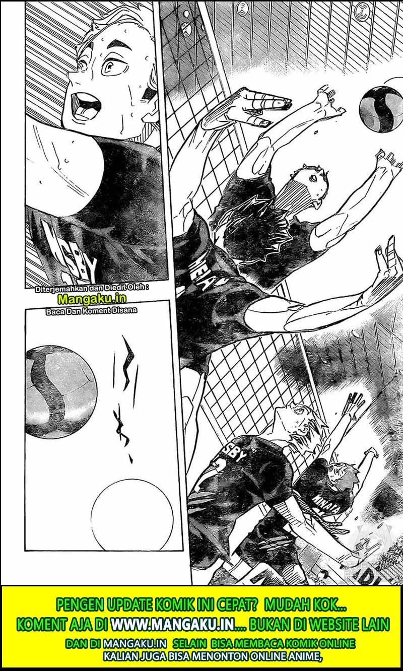 Haikyuu!! Chapter 385 - halaman 6