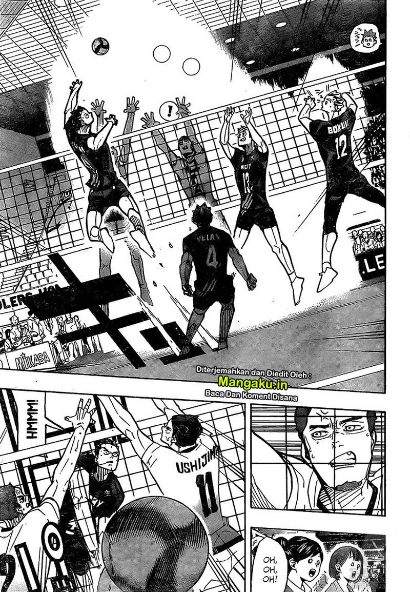 Haikyuu!! Chapter 385 - halaman 7