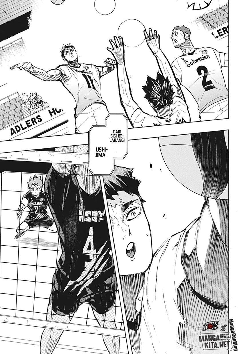 Haikyuu!! Chapter 386 - halaman 14