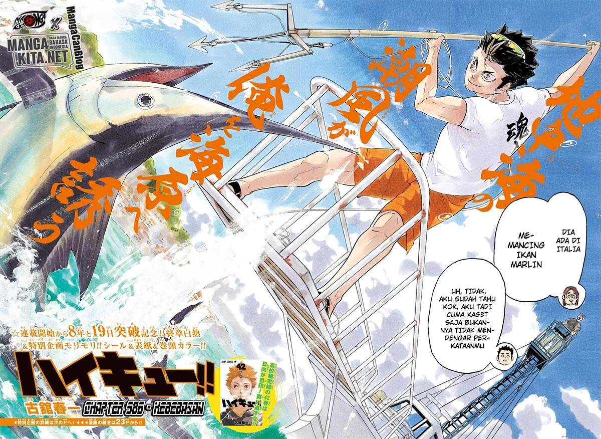 Haikyuu!! Chapter 386 - halaman 3