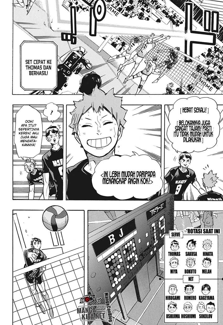 Haikyuu!! Chapter 386 - halaman 9
