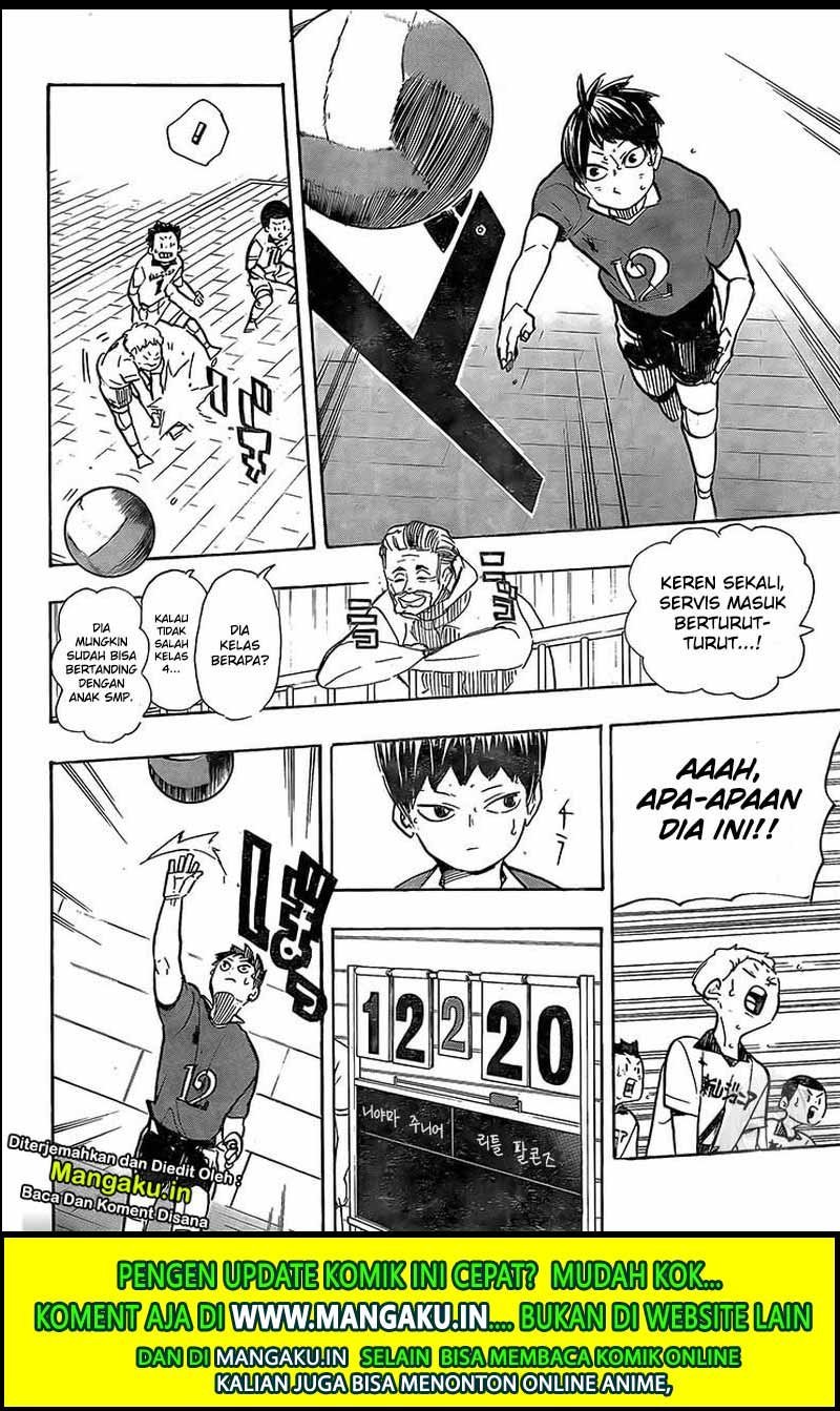 Haikyuu!! Chapter 387 - halaman 10