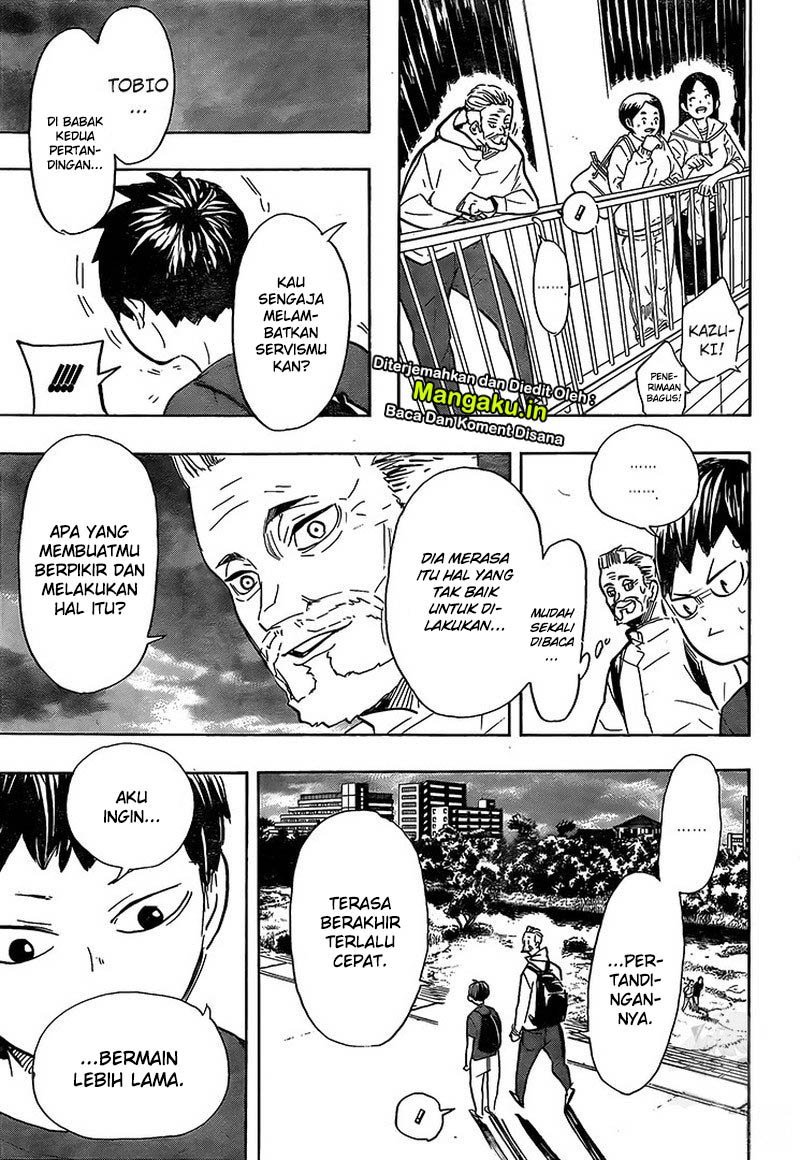 Haikyuu!! Chapter 387 - halaman 11