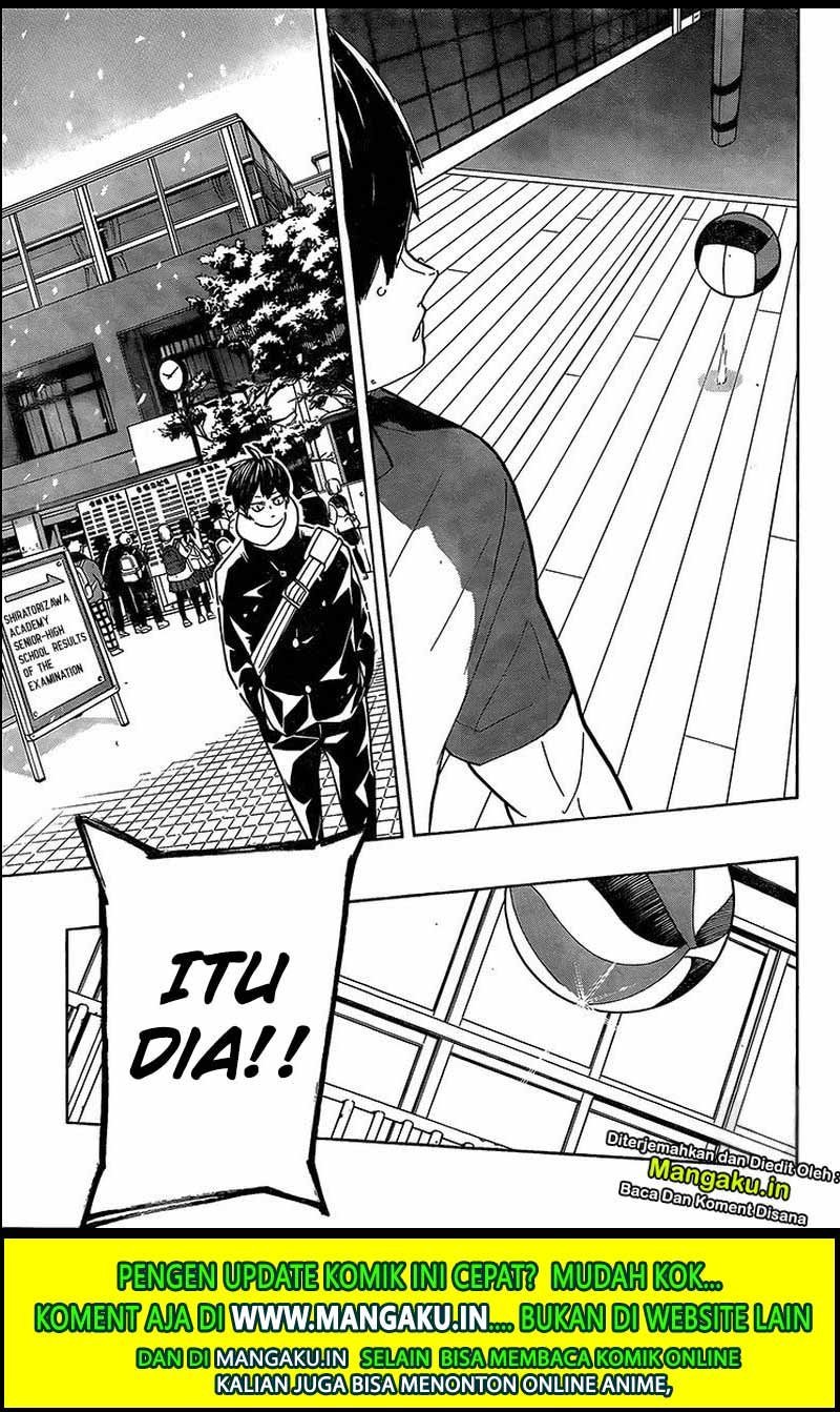 Haikyuu!! Chapter 387 - halaman 17
