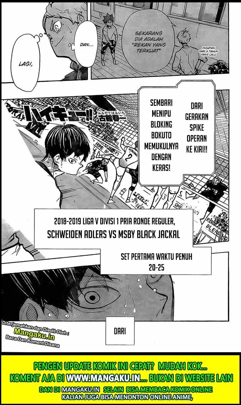 Haikyuu!! Chapter 387 - halaman 2