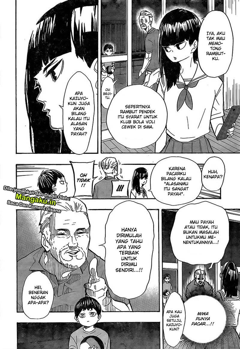 Haikyuu!! Chapter 387 - halaman 7