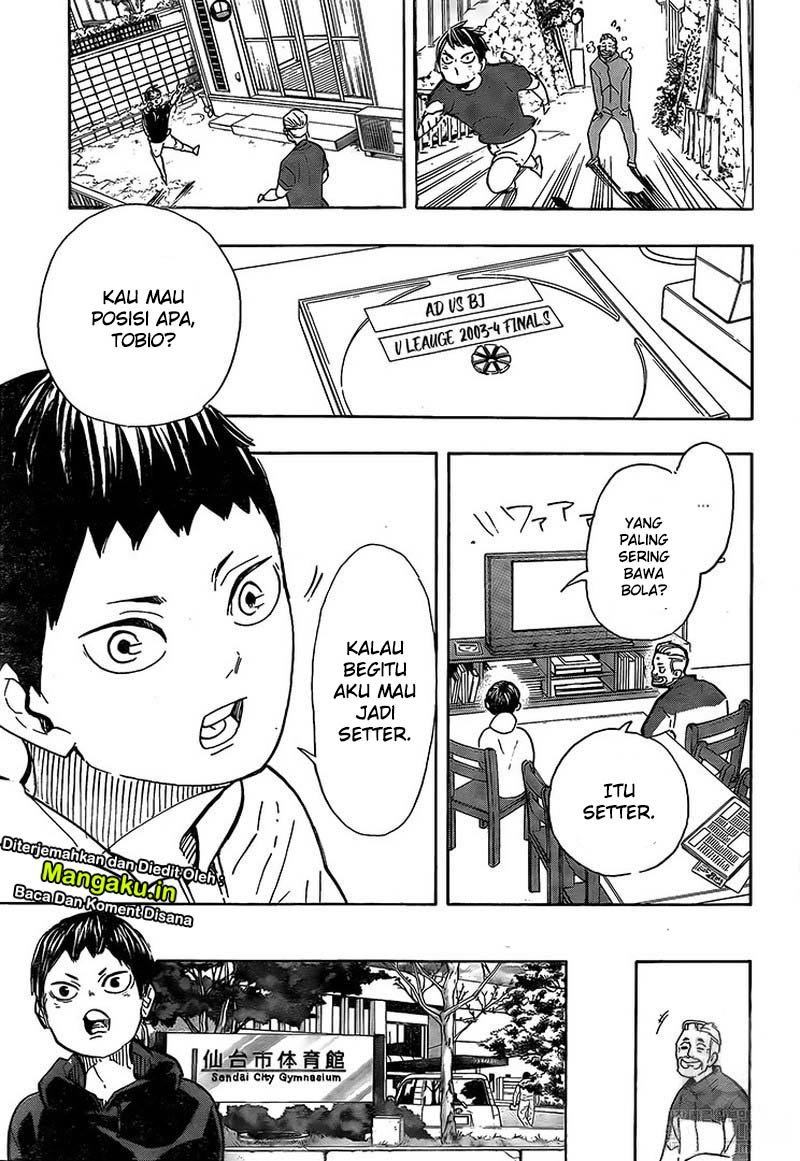 Haikyuu!! Chapter 387 - halaman 8