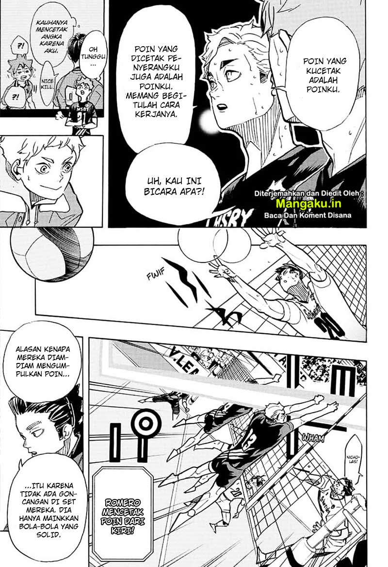 Haikyuu!! Chapter 388 - halaman 10