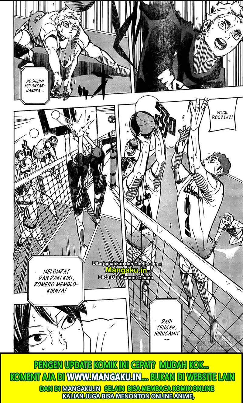 Haikyuu!! Chapter 389 - halaman 6