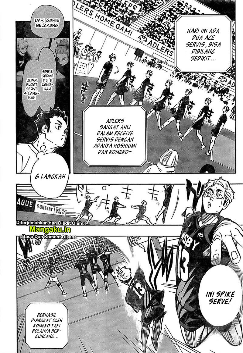 Haikyuu!! Chapter 390 - halaman 10
