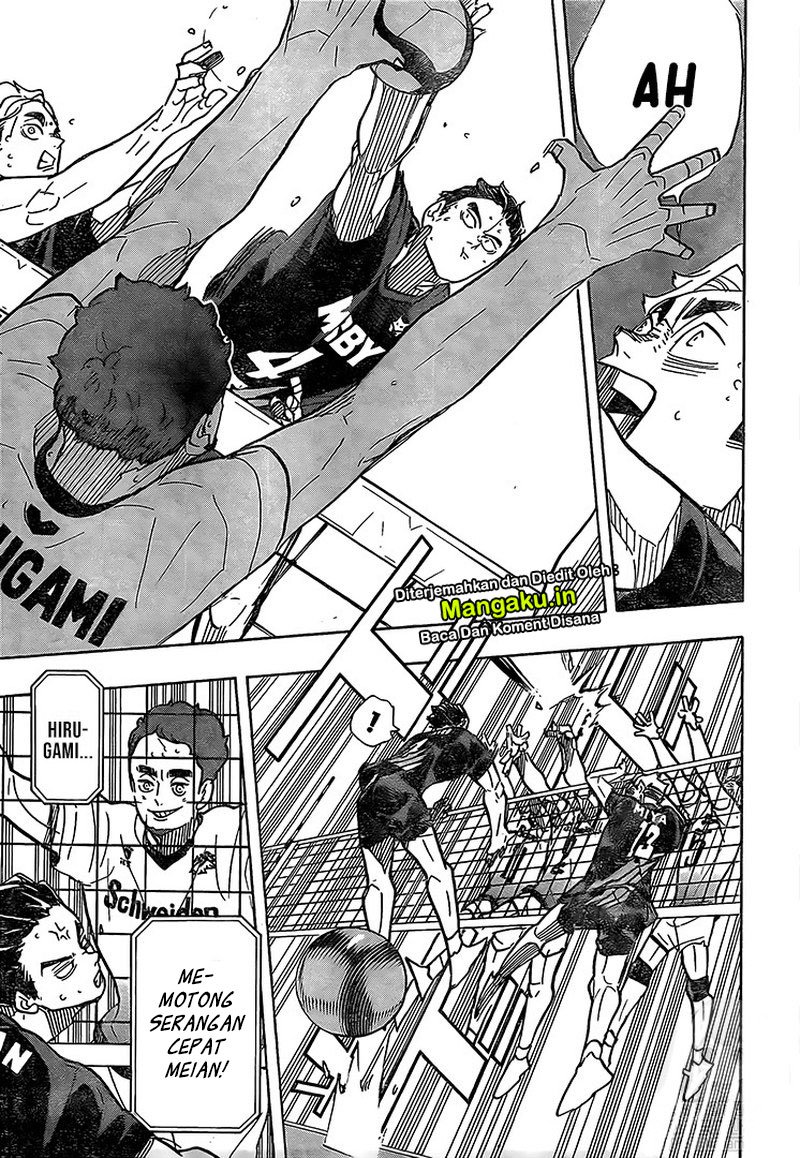 Haikyuu!! Chapter 390 - halaman 5
