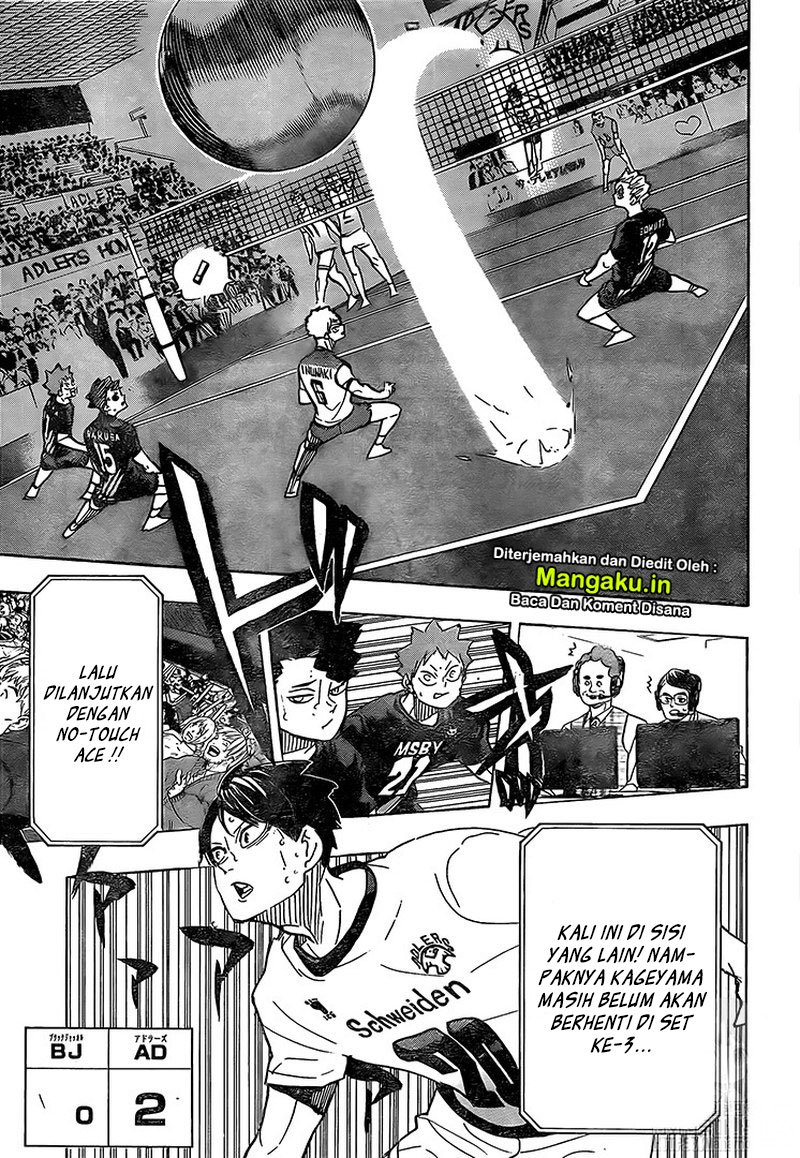 Haikyuu!! Chapter 390 - halaman 7