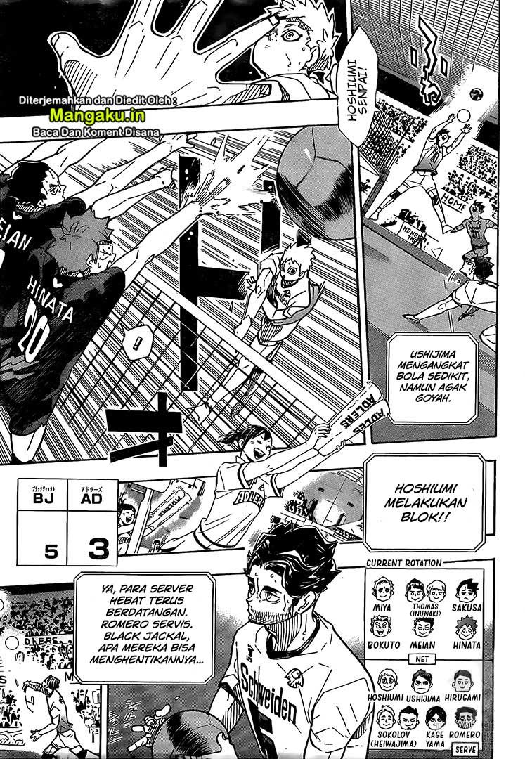 Haikyuu!! Chapter 391 - halaman 10
