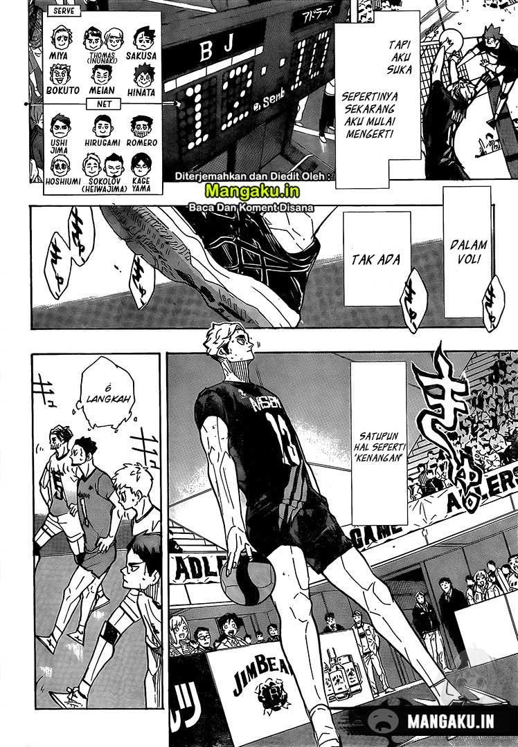 Haikyuu!! Chapter 391 - halaman 15