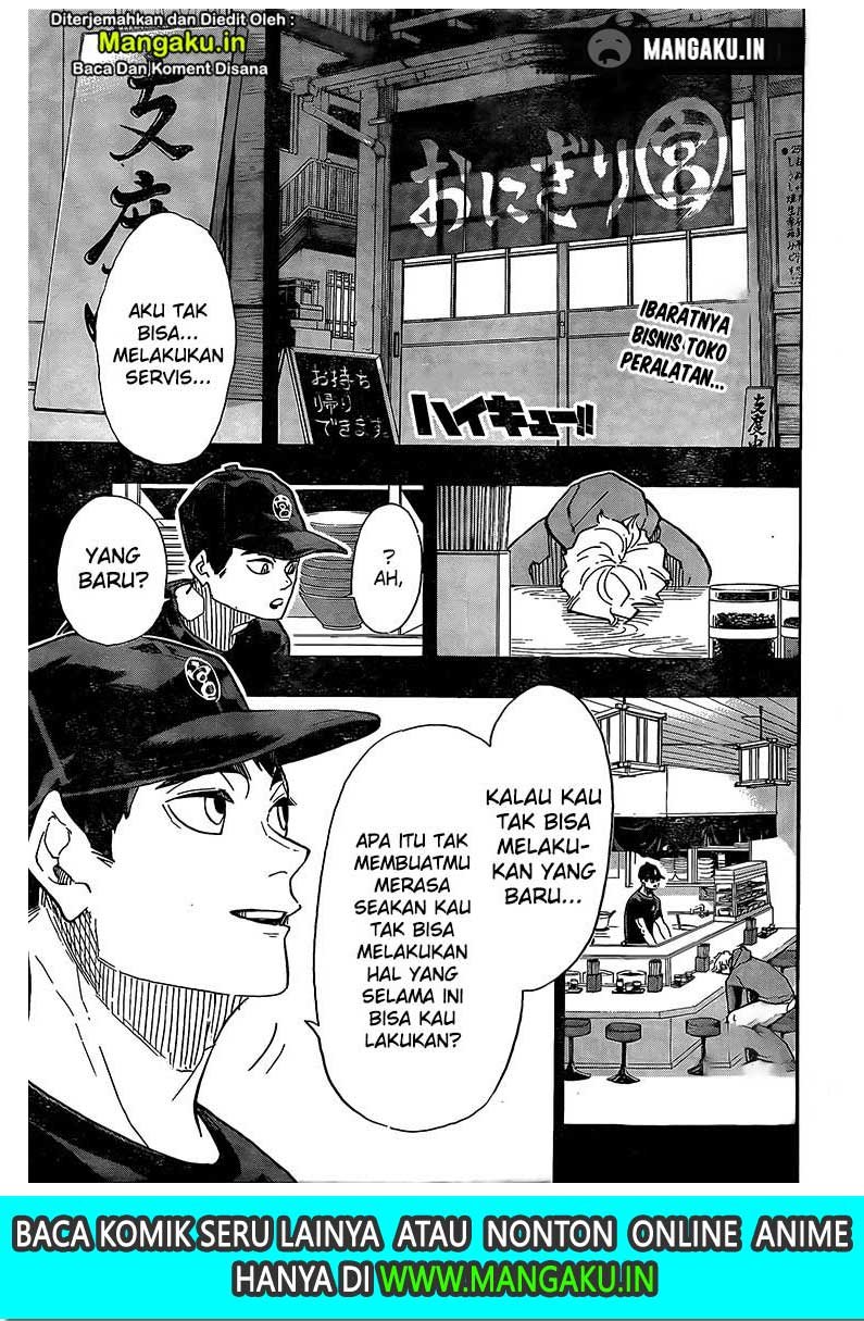 Haikyuu!! Chapter 391 - halaman 3
