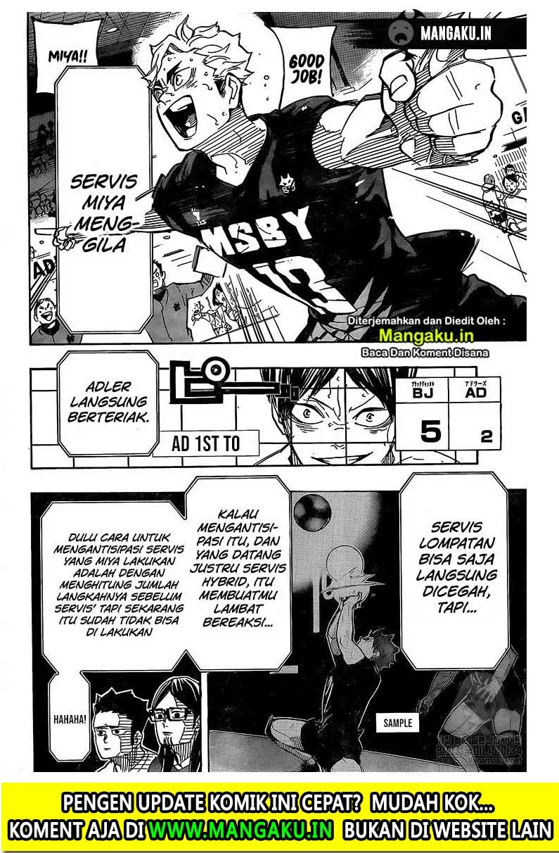 Haikyuu!! Chapter 391 - halaman 7