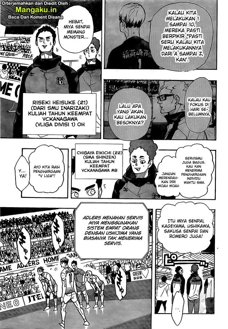 Haikyuu!! Chapter 391 - halaman 8