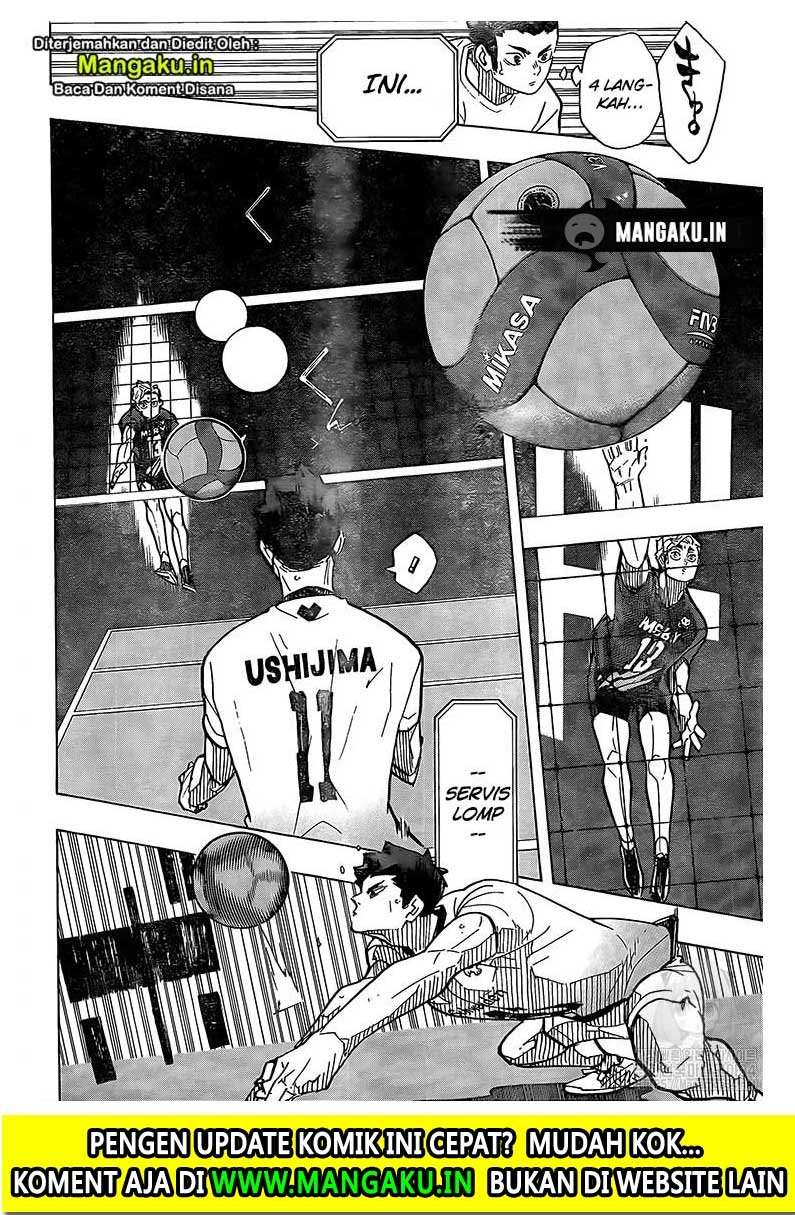 Haikyuu!! Chapter 391 - halaman 9